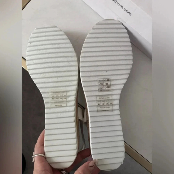 NWT | Dream Pairs  | Womens Espadrilles Open Toe Sandals | Size 9 - Picture 4 of 7